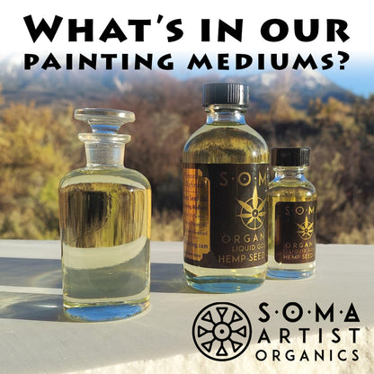 Organic Oil Painting Mediums