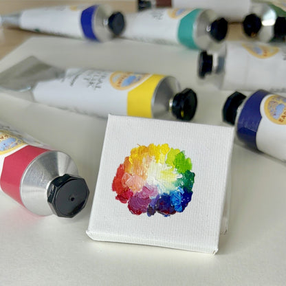 Natural Acrylik Paint - 4 Color Box Sets
