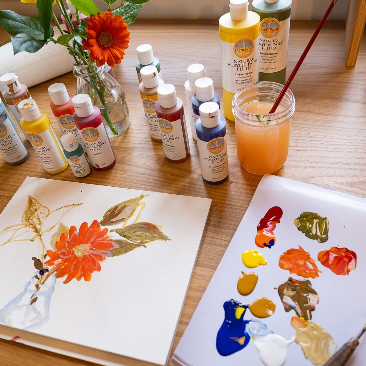 Fluid - Natural Acrylik Paint