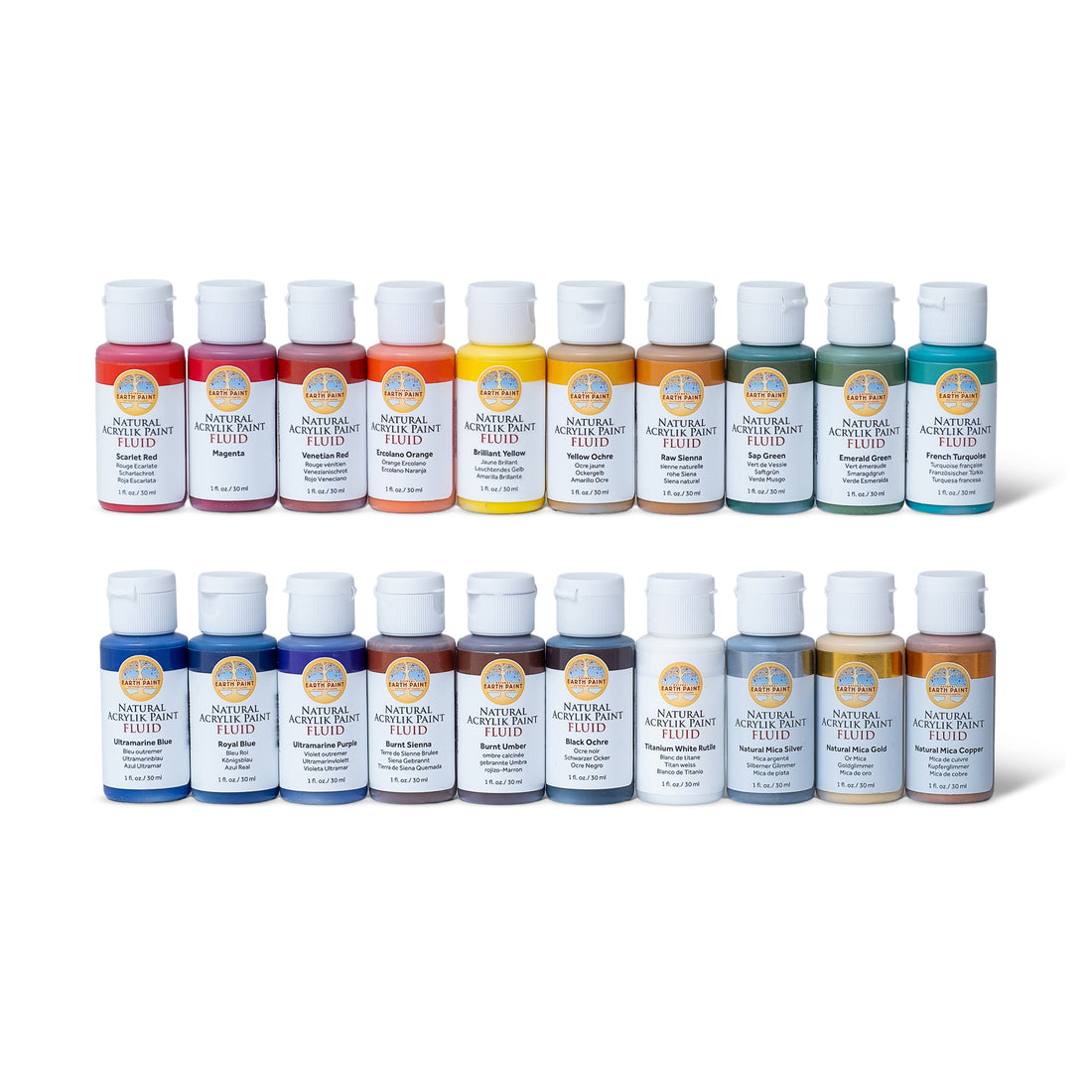 Fluid - Natural Acrylik Paint Full Sets
