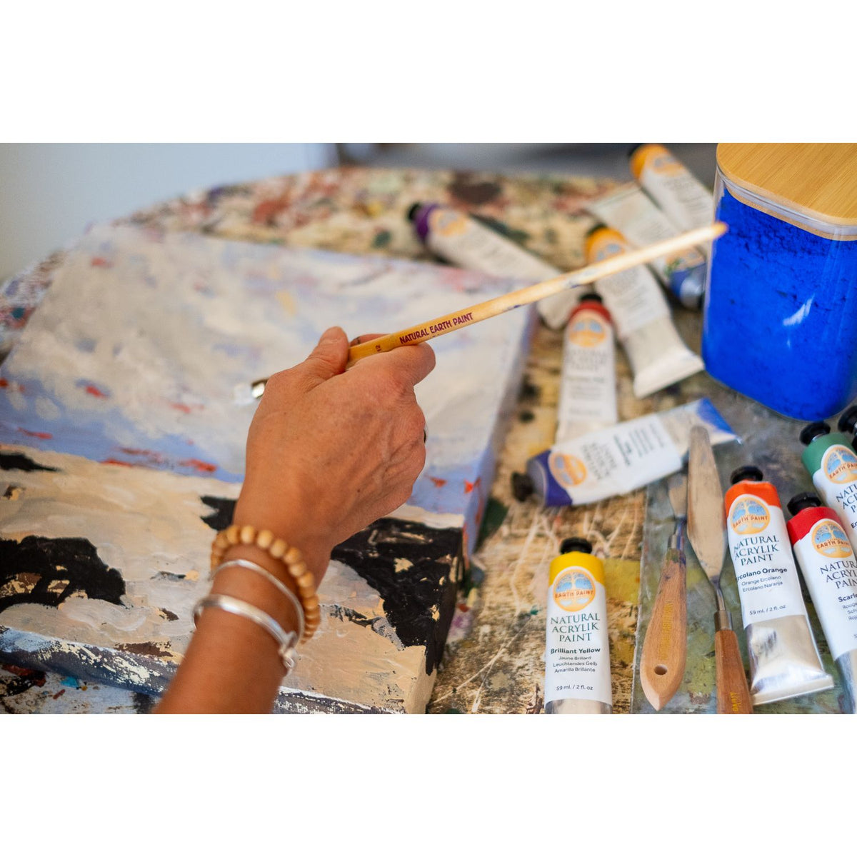 Eco-friendly Fine Art Brushes