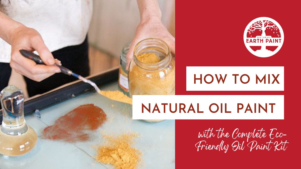 Load video: How to use the eco-friendly oil paint kit