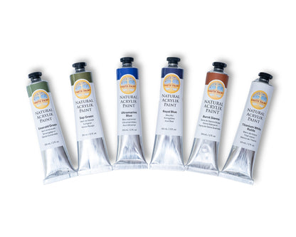 Landscape Colors Acrylik Paint Set - Fluid or Heavy Body