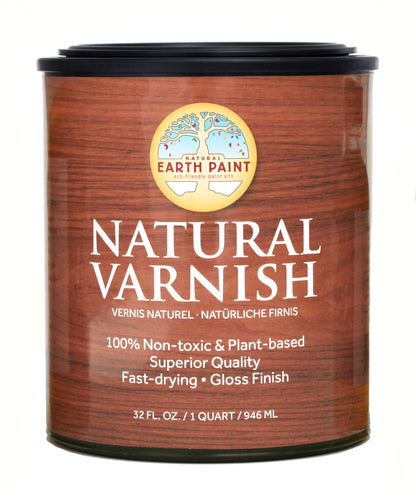 Thirty-two ounce container of Natural Varnish