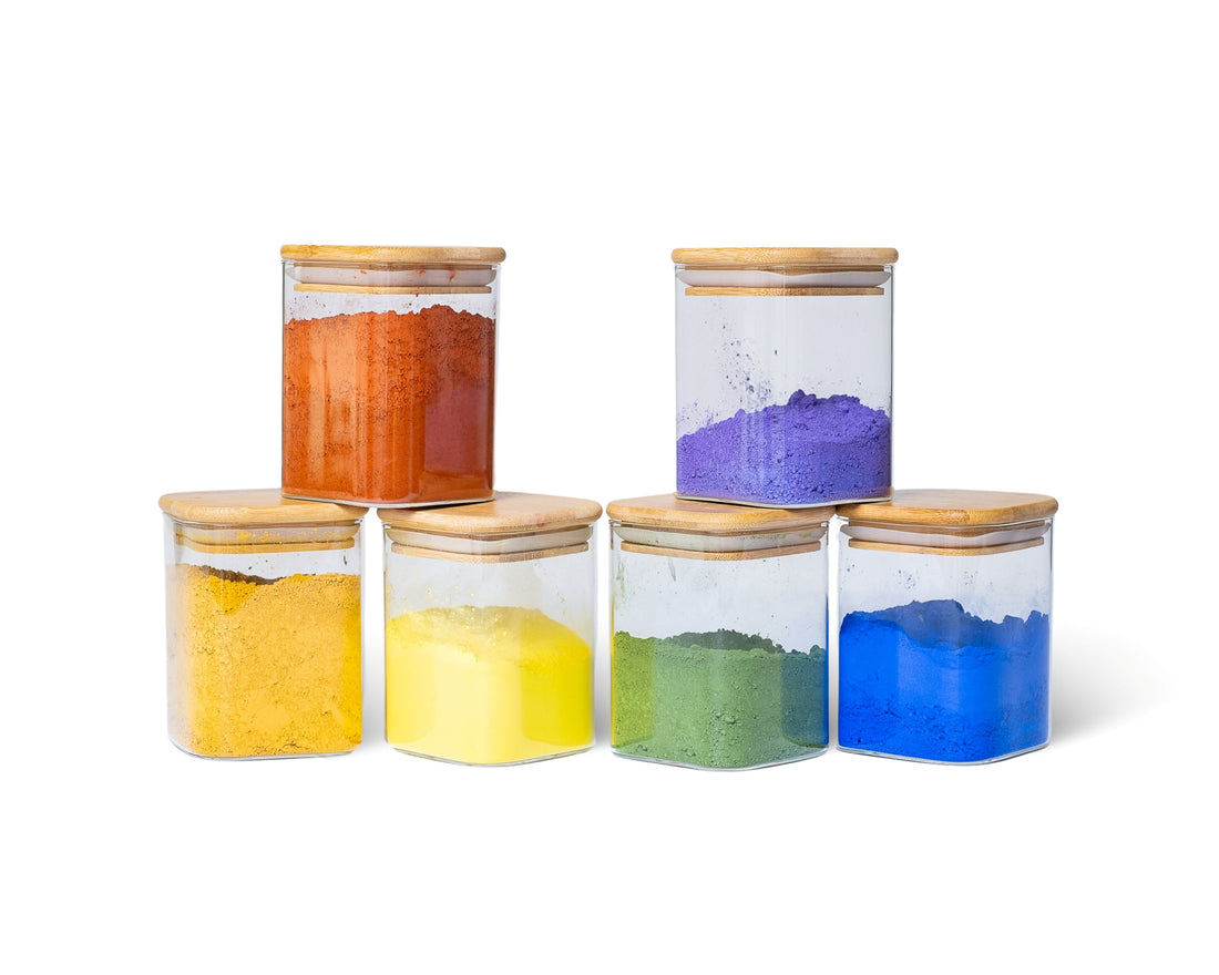 Small Pigment Jar Storage Set