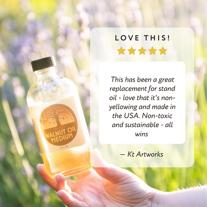 Refined Walnut Oil, 8 oz.