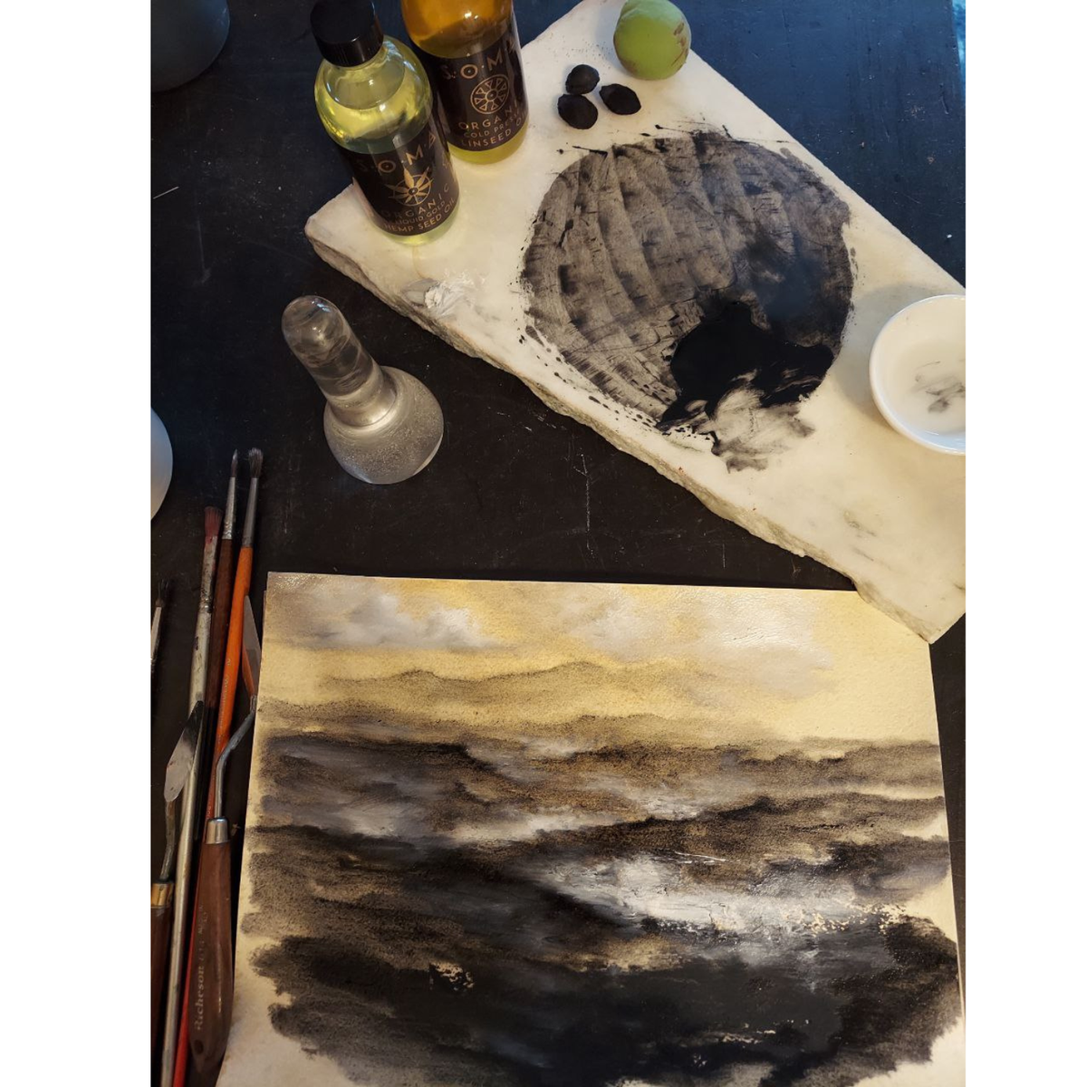 Organic Oil Painting Mediums