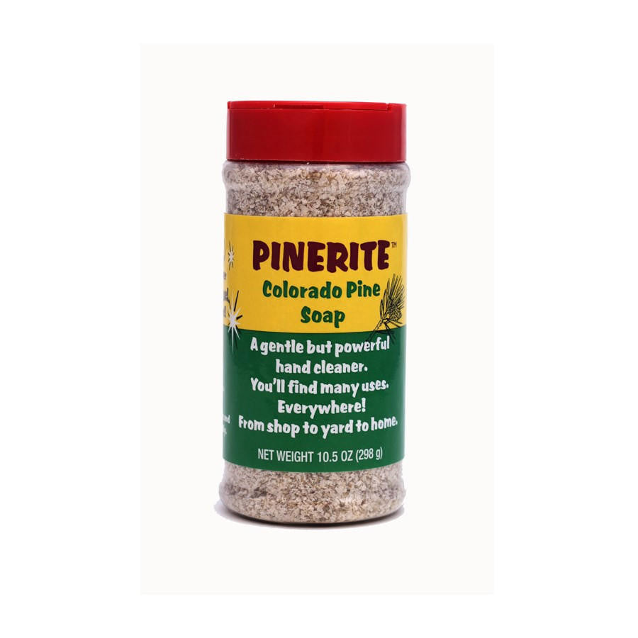 The ten and a half ounce container of Pinerite Natural Hand Cleaner