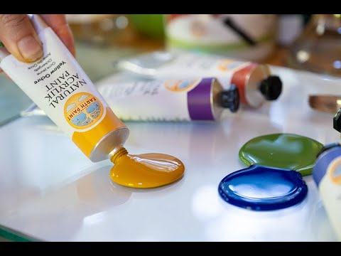 Natural Acrylik Paint - 4 Color Box Sets