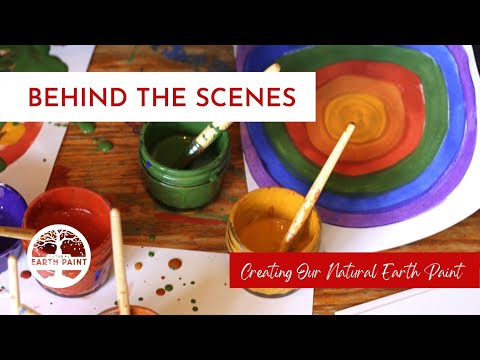 Natural Earth Paint | Safe, Non-Toxic, and Sustainable Art Supplies for Children