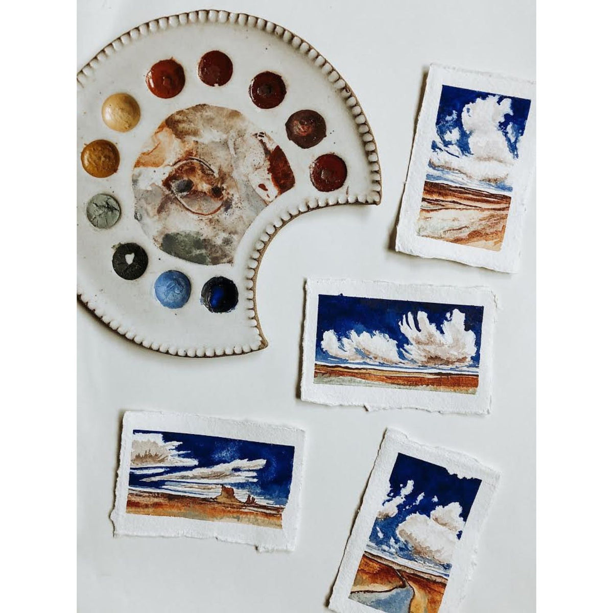Deluxe Natural Watercolor Mixing Set